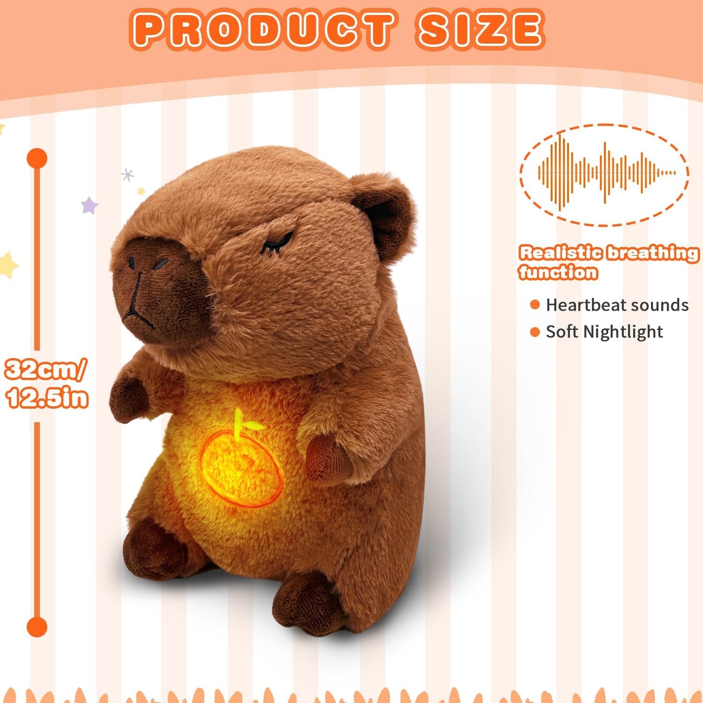 CAPIBARA CALM-PELUCHE PARA DORMIR